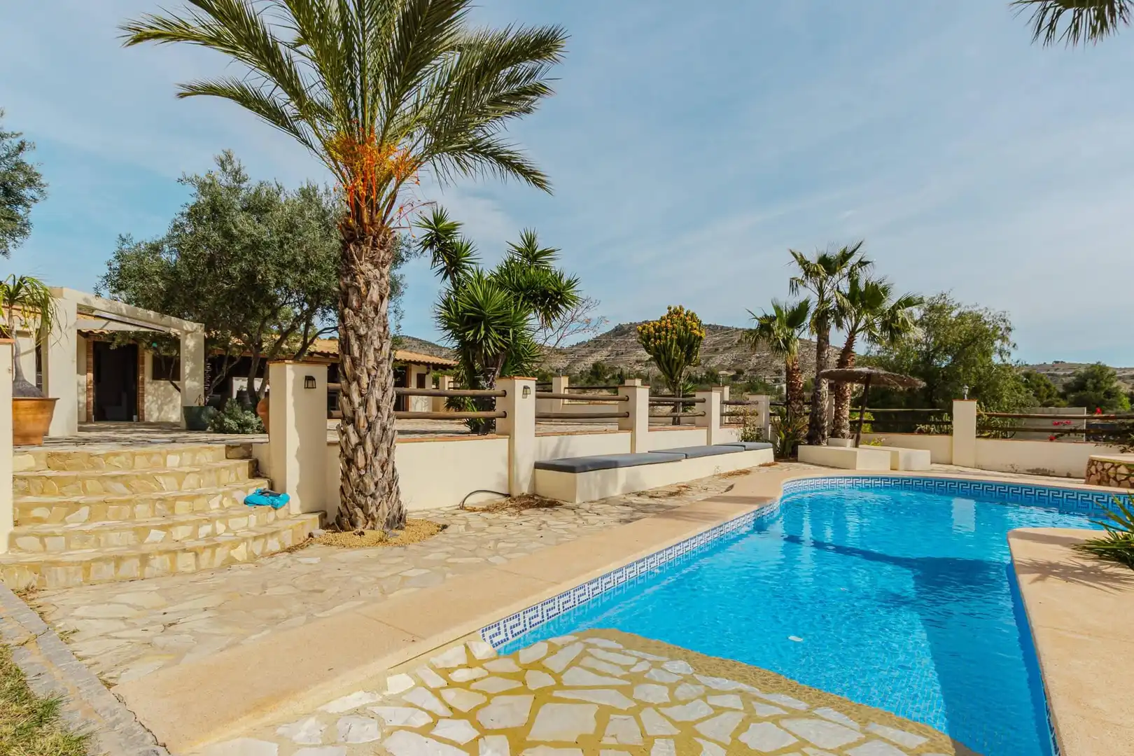 Piscina de Finca rústica en venta en Aigües con Calefacción, Jardín privado y Terraza