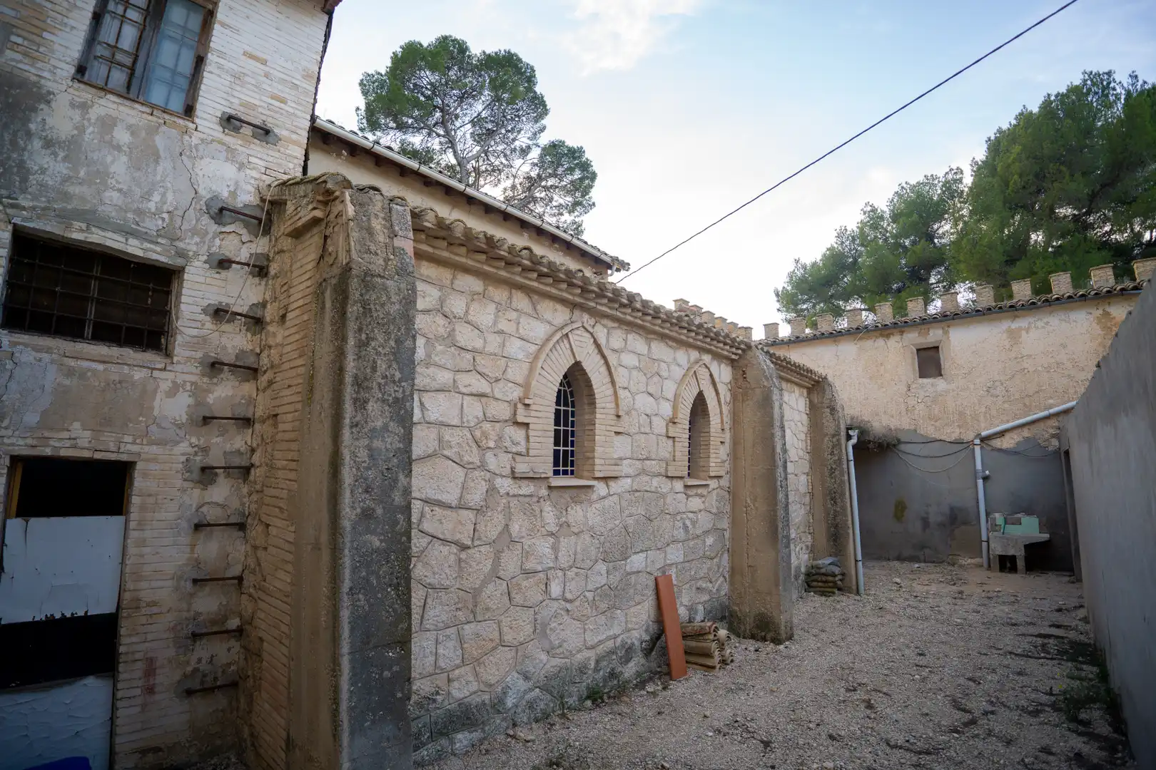 Vista exterior de Finca rústica en venta en Ibi con Jardín privado, Terraza y Piscina
