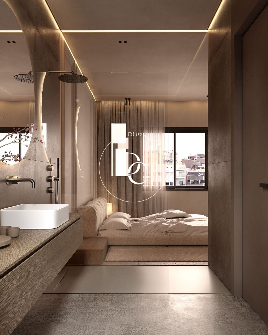 Bedroom of Attic for sale in  Barcelona Capital  with Air Conditioner, Heating and Terrace