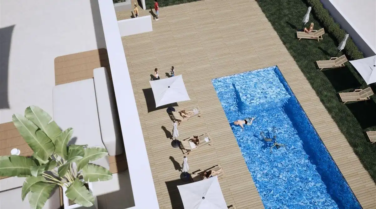 Piscina de Apartament en venda en Los Alcázares