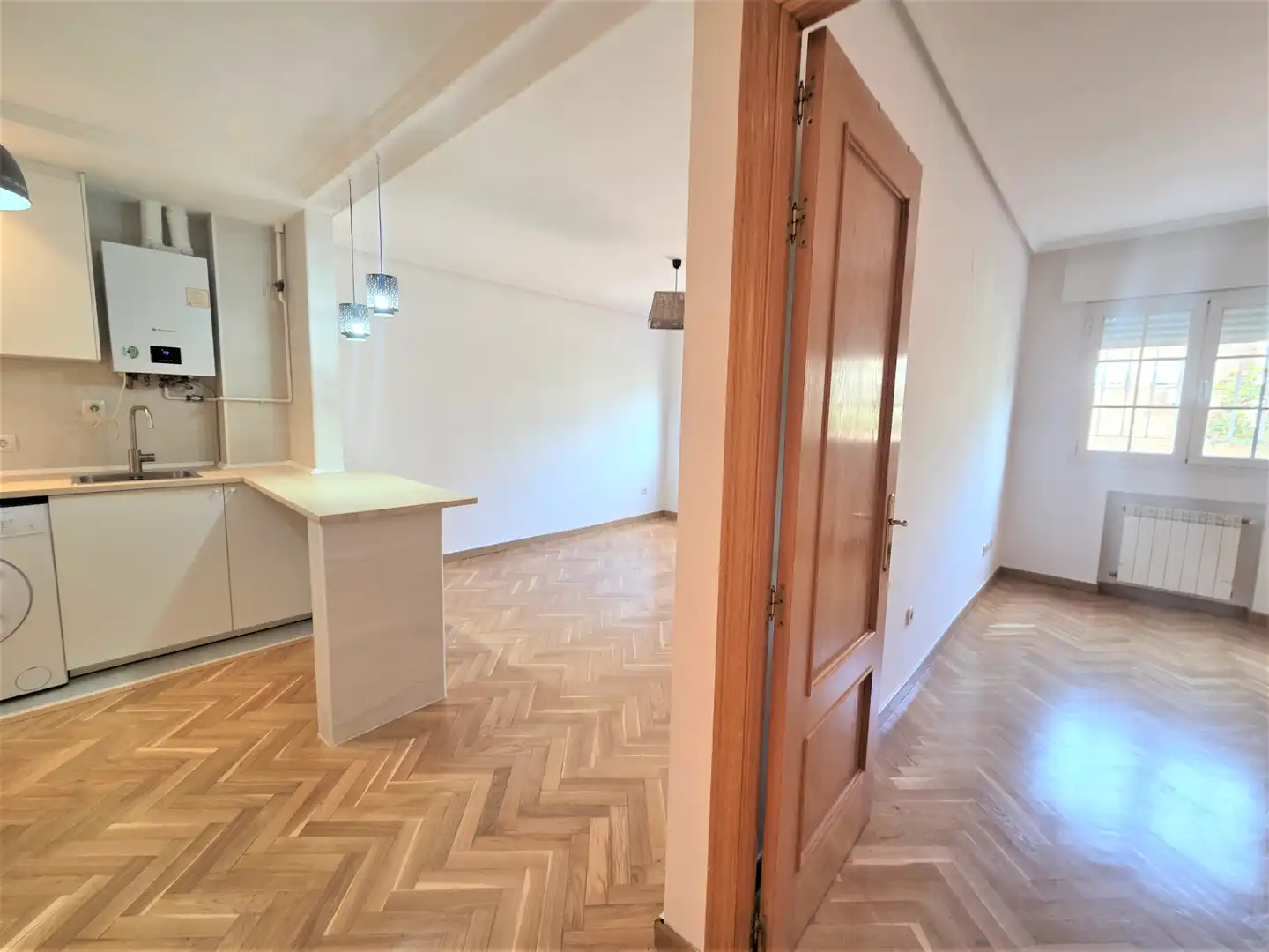 Cocina de Apartamento de alquiler en Villanueva del Pardillo con Calefacción, Parquet y Horno
