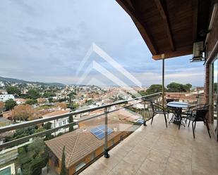 Terrace of House or chalet to rent in Castelldefels  with Air Conditioner, Private garden and Parquet flooring