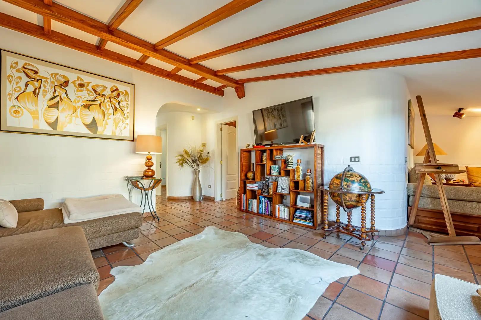 Sala d'estar de Casa o xalet en venda en Las Palmas de Gran Canaria amb Parquet, Terrassa i Traster