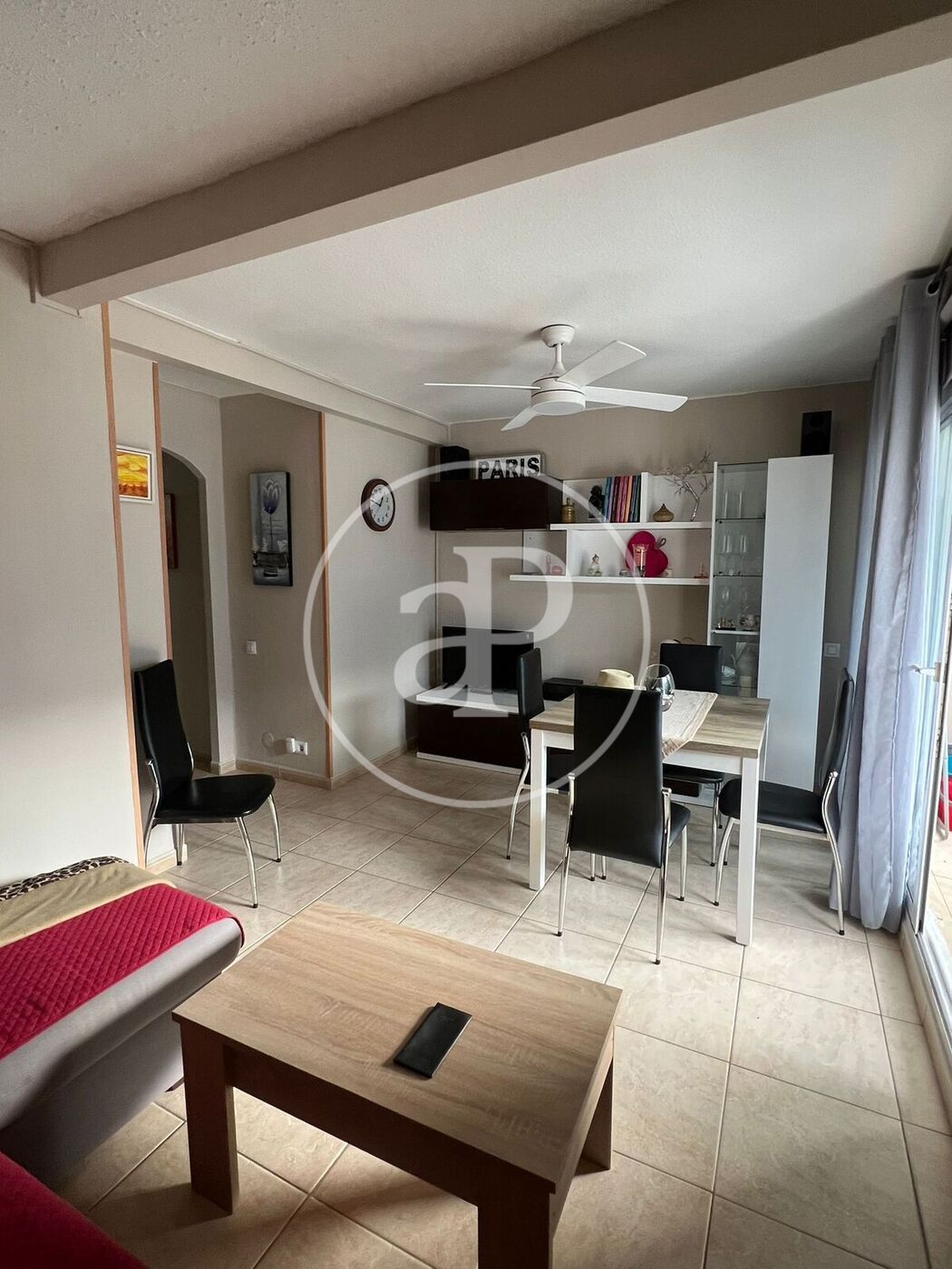 Dining room of Flat to rent in Jávea / Xàbia  with Heating, Furnished and Balcony
