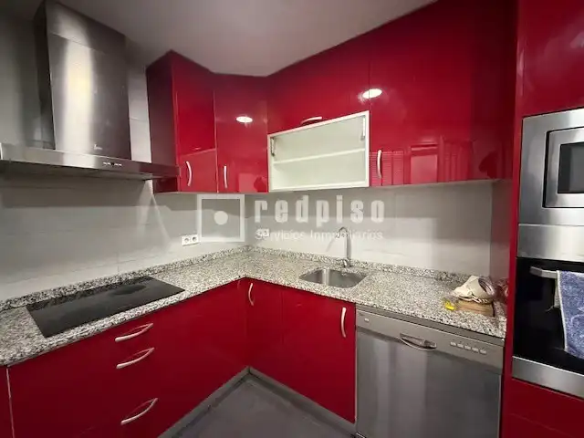 Cocina de Piso de alquiler en Madrid con Aire acondicionado, Calefacción y Parquet