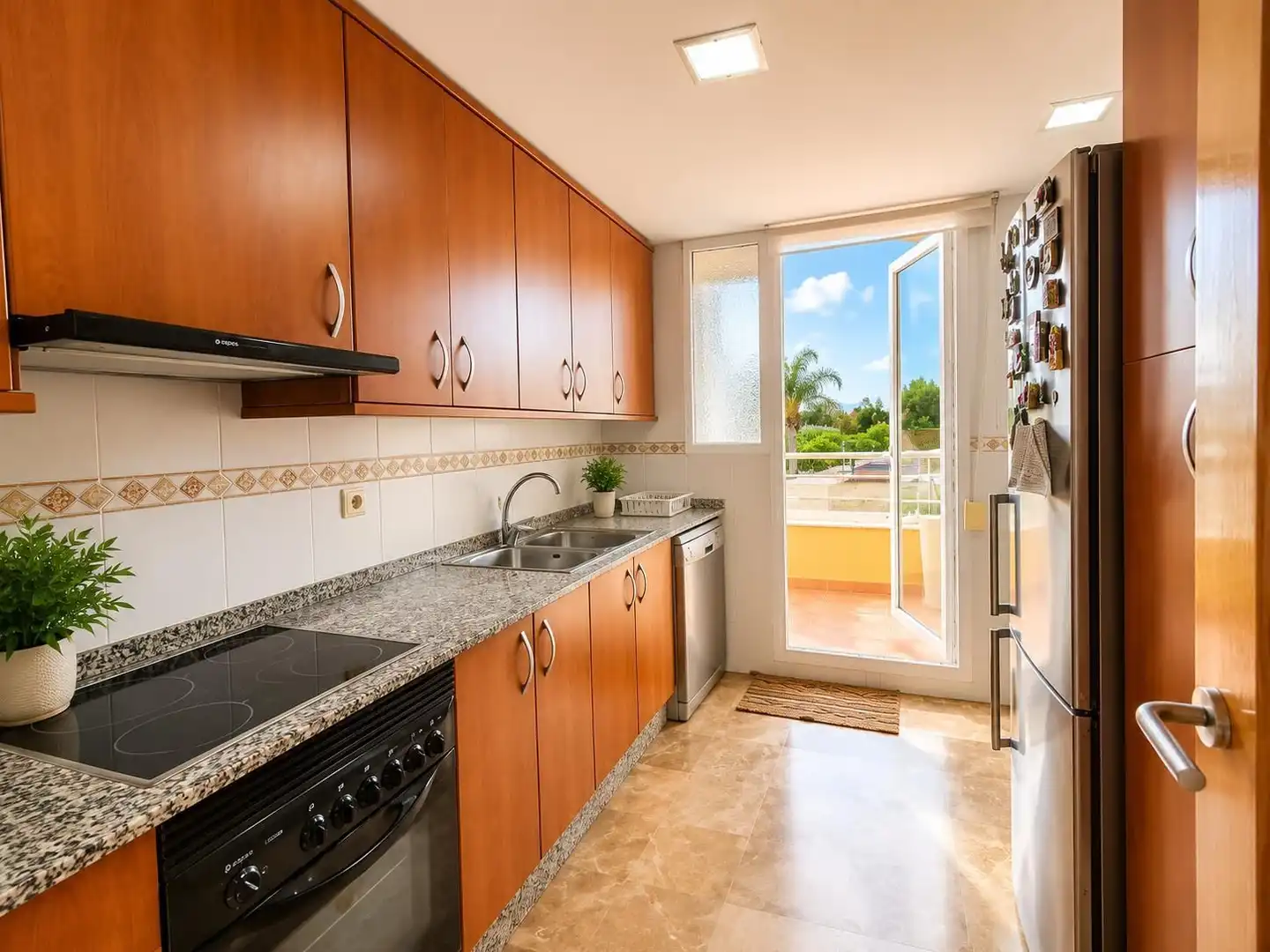 Cuina de Apartament en venda en Dénia amb Aire condicionat, Calefacció i Terrassa