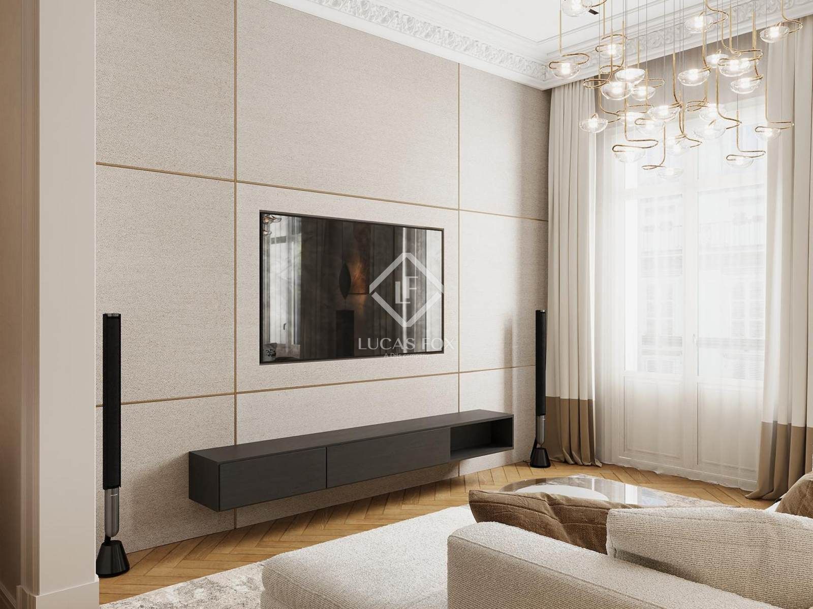 Living room of Flat for sale in Alpicat  with Air Conditioner, Heating and Balcony
