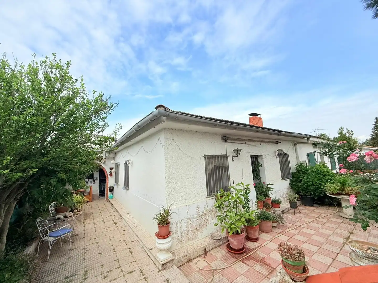Vista exterior de Casa o chalet en venta en Escalona con Jardín privado, Terraza y Trastero