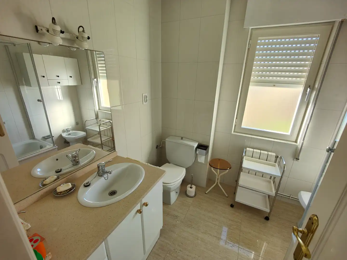 Baño de Planta baja de alquiler en Suances con Calefacción, Terraza y Amueblado