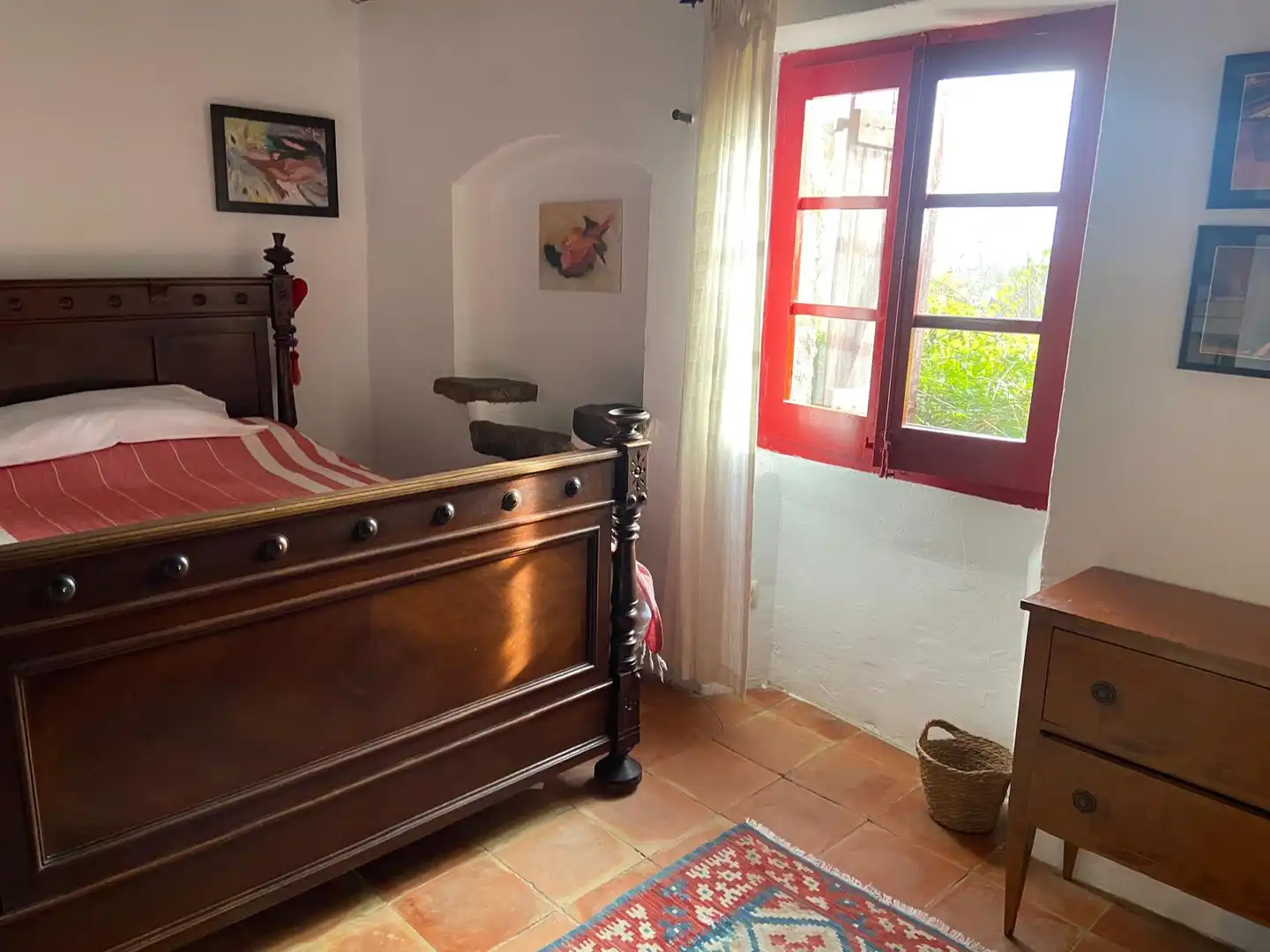 Dormitori de Finca rústica en venda en Maià de Montcal amb Aire condicionat, Calefacció i Jardí privat