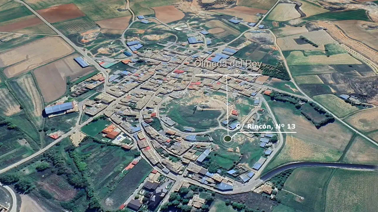 Exterior view of Land for sale in Olmeda del Rey