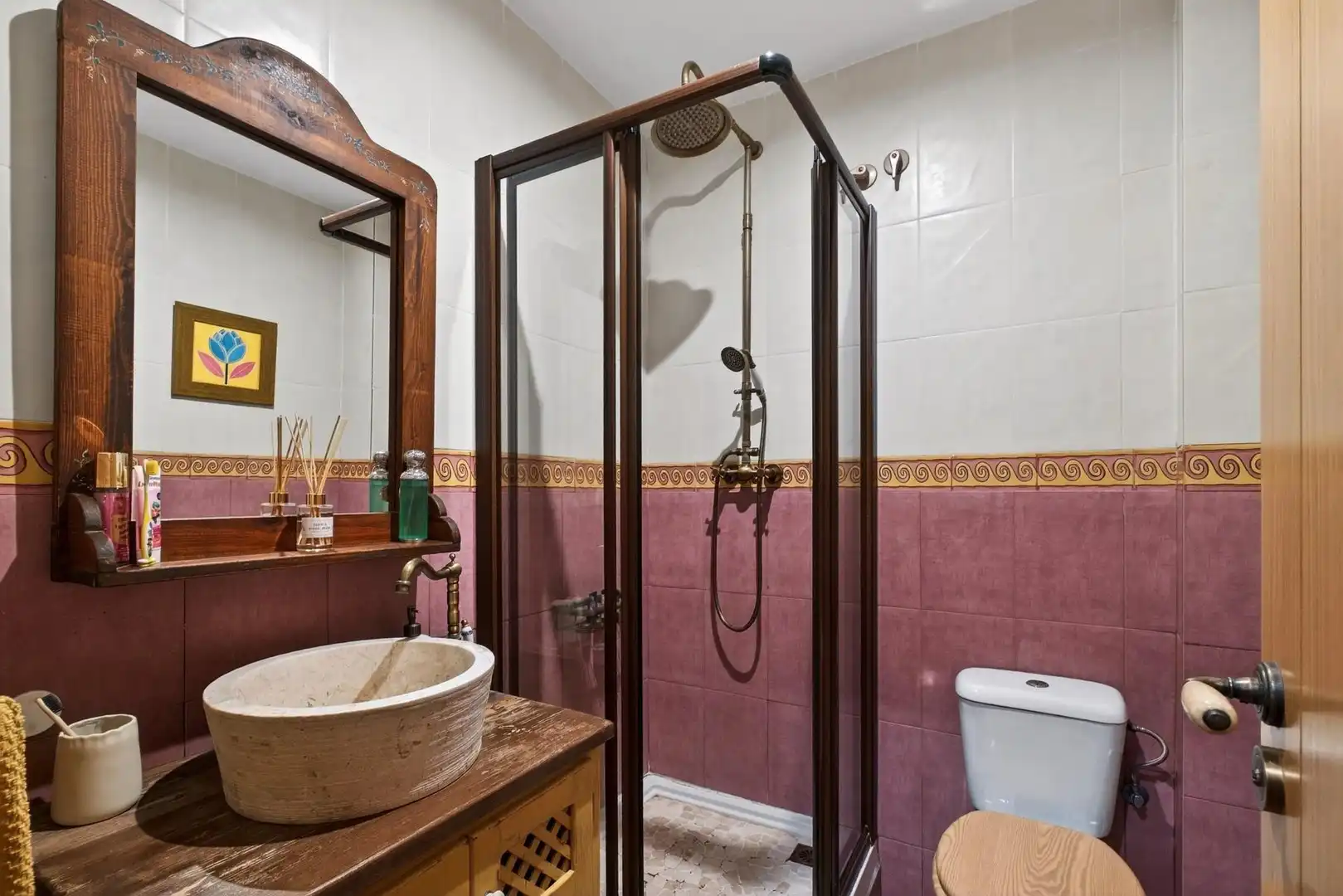 Bathroom of Houses for sale in Málaga  with Air Conditioner, Heating and Private garden