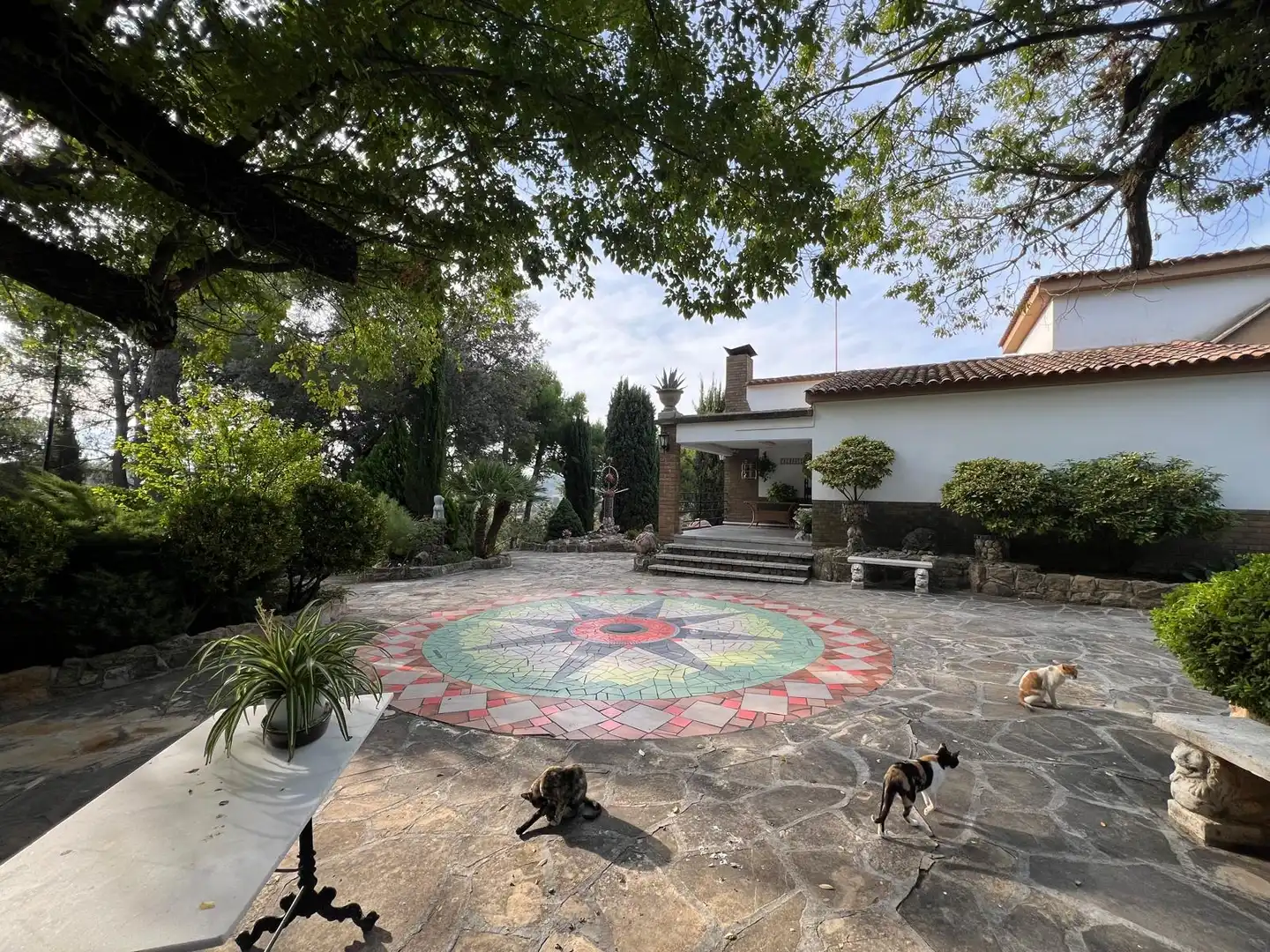 Garden of Houses for sale in La Sentiu de Sió  with Air Conditioner, Heating and Private garden