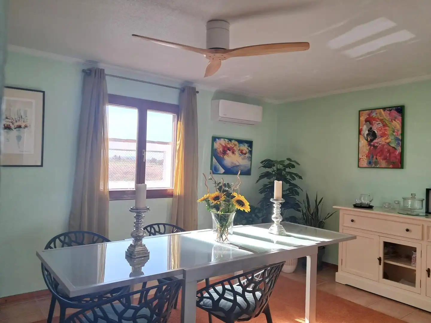 Dining room of Houses for sale in Elche / Elx  with Air Conditioner, Private garden and Terrace