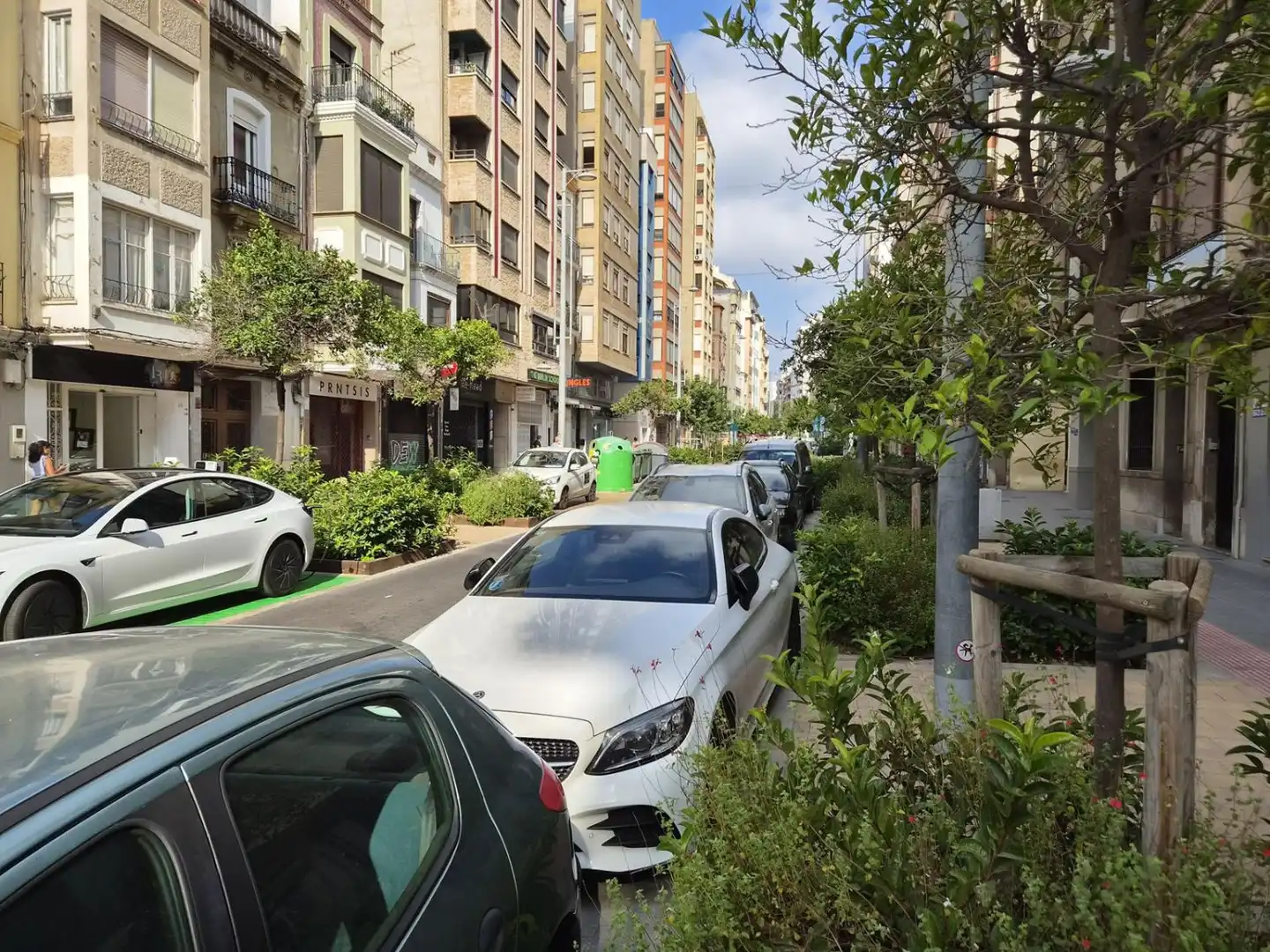 Parkplatz von Geschaftsraum zur Miete in Castellón de la Plana / Castelló de la Plana mit Klimaanlage