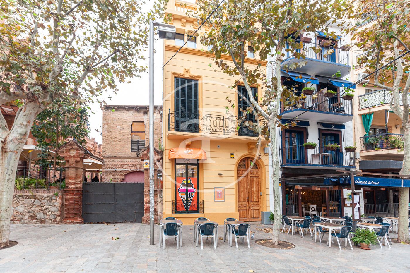 Exterior view of Single-family semi-detached for sale in Canet de Mar  with Heating, Private garden and Terrace