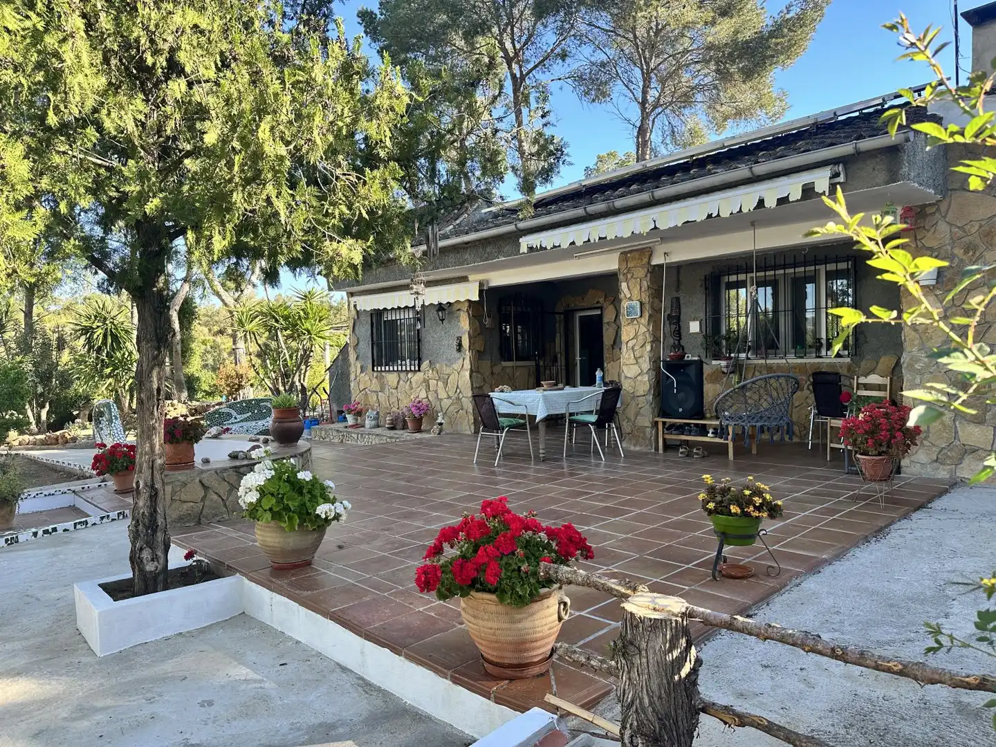 Exterior view of Houses for sale in Alfara de la Baronia  with Heating, Private garden and Terrace