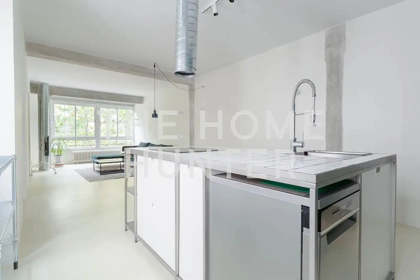 Cocina de Piso de alquiler en Chamartín