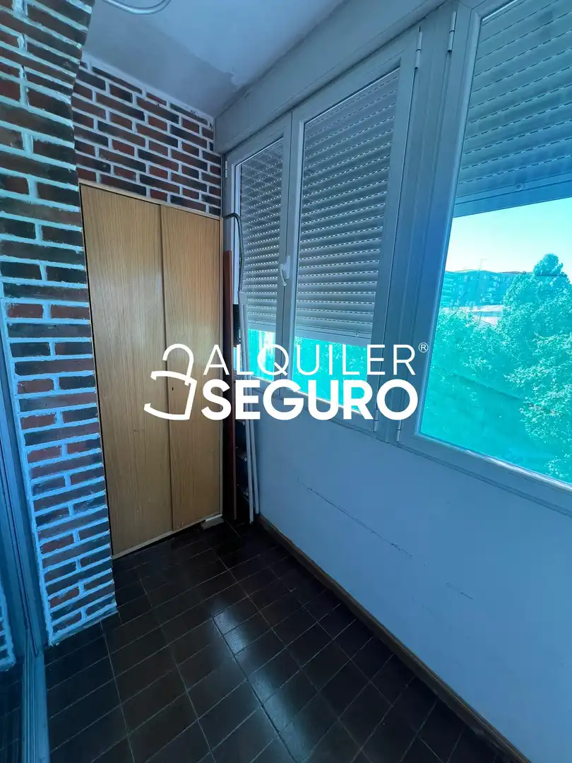 Terraza de Piso de alquiler en Madrid con Calefacción y Amueblado