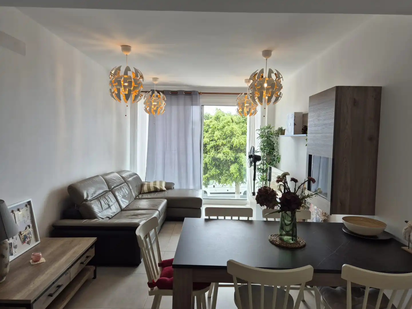 Sala de estar de Apartamento en venta en Adeje con Amueblado, Horno y Lavadora