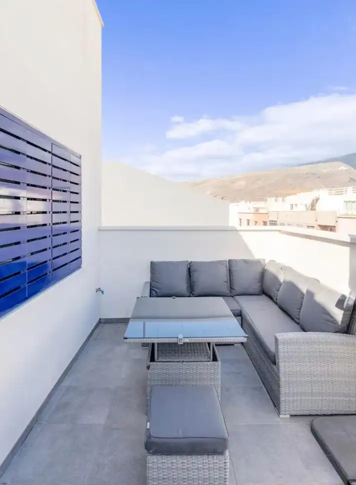Terrassa de Apartament de lloguer en Güímar amb Aire condicionat, Terrassa i Moblat