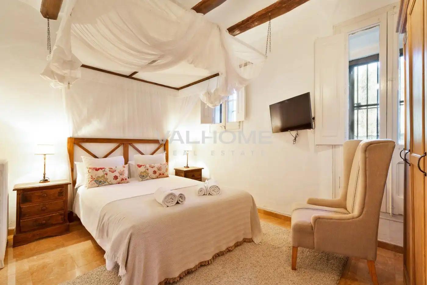 Schlafzimmer von Haus oder Chalet zur Miete in Castellar del Vallès mit Heizung, Privatgarten und Abstellraum