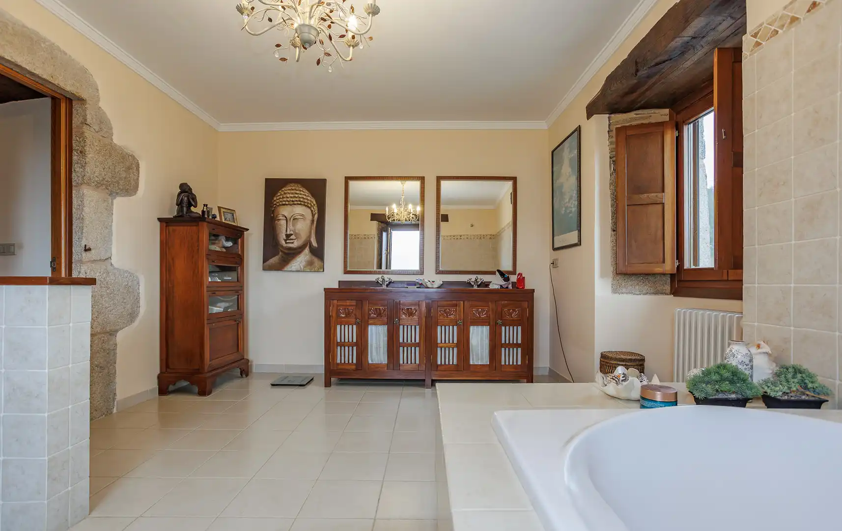 Baño de Casa o chalet en venta en Lugo con Piscina y Amueblado