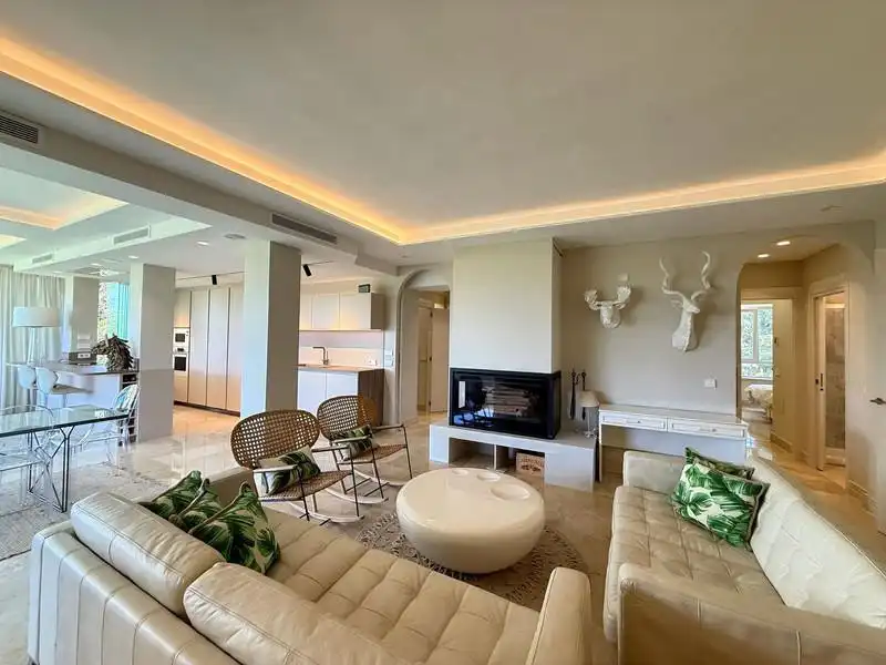 Living room of Ground floor for rent in Marbella  with Air Conditioner, Heating and Terrace