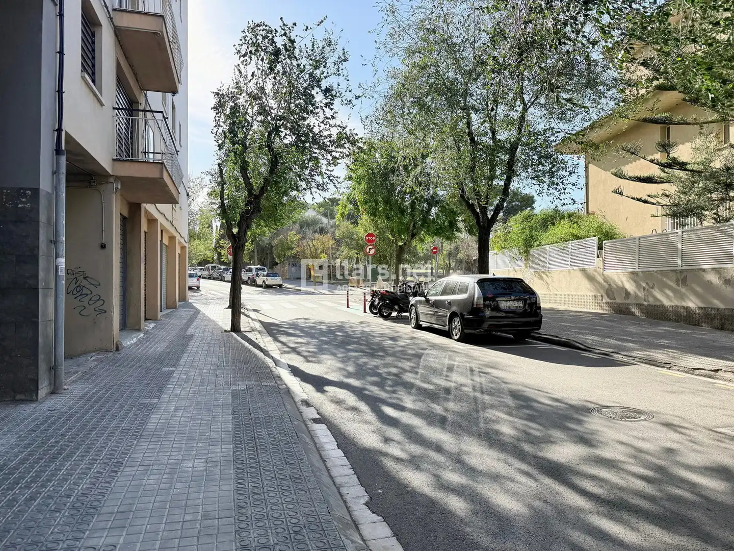 Vista exterior de Garatge en venda en Vilanova i la Geltrú