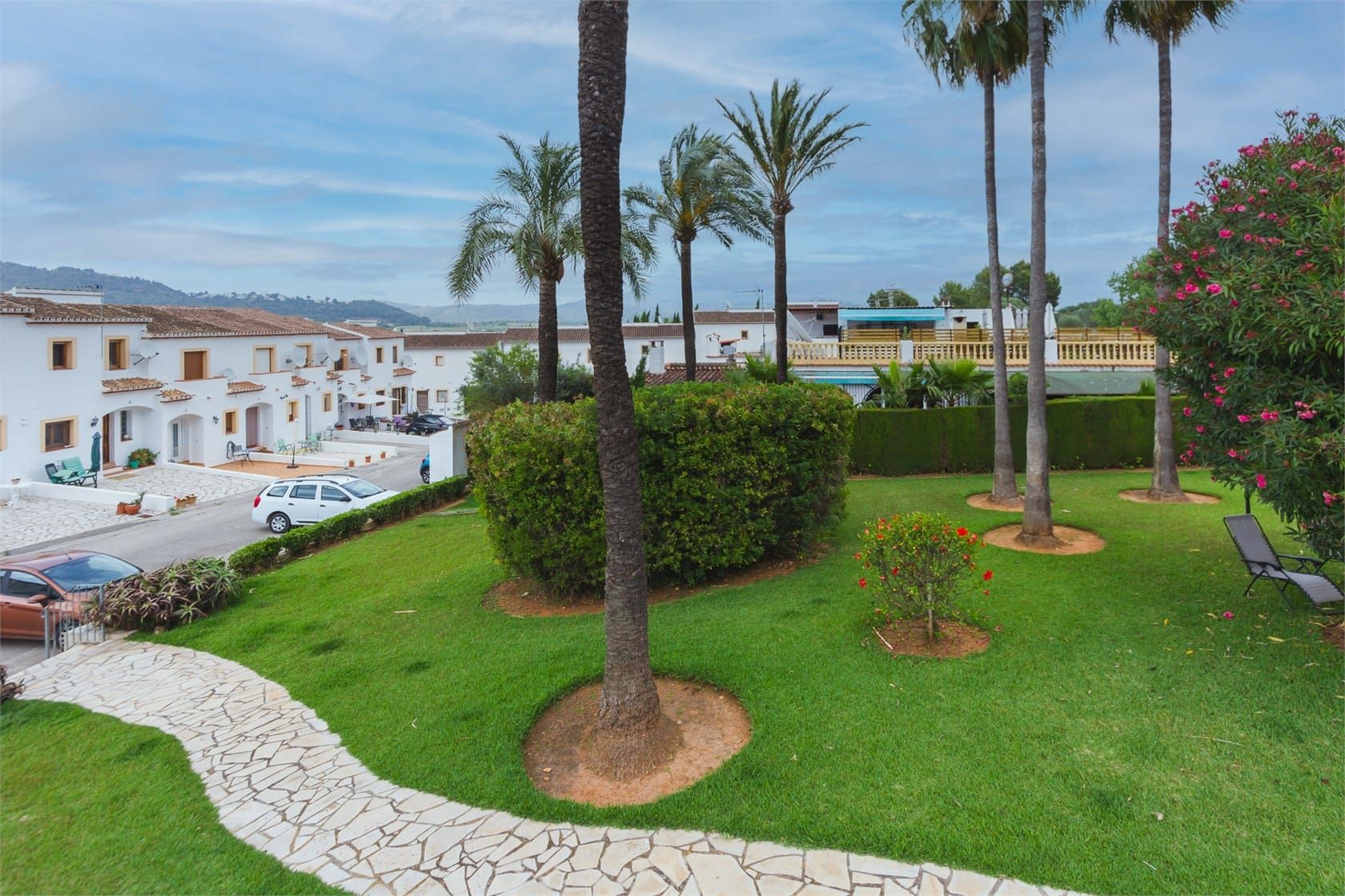 Jardí de Casa adosada en venda en Pedreguer amb Aire condicionat, Calefacció i Jardí privat