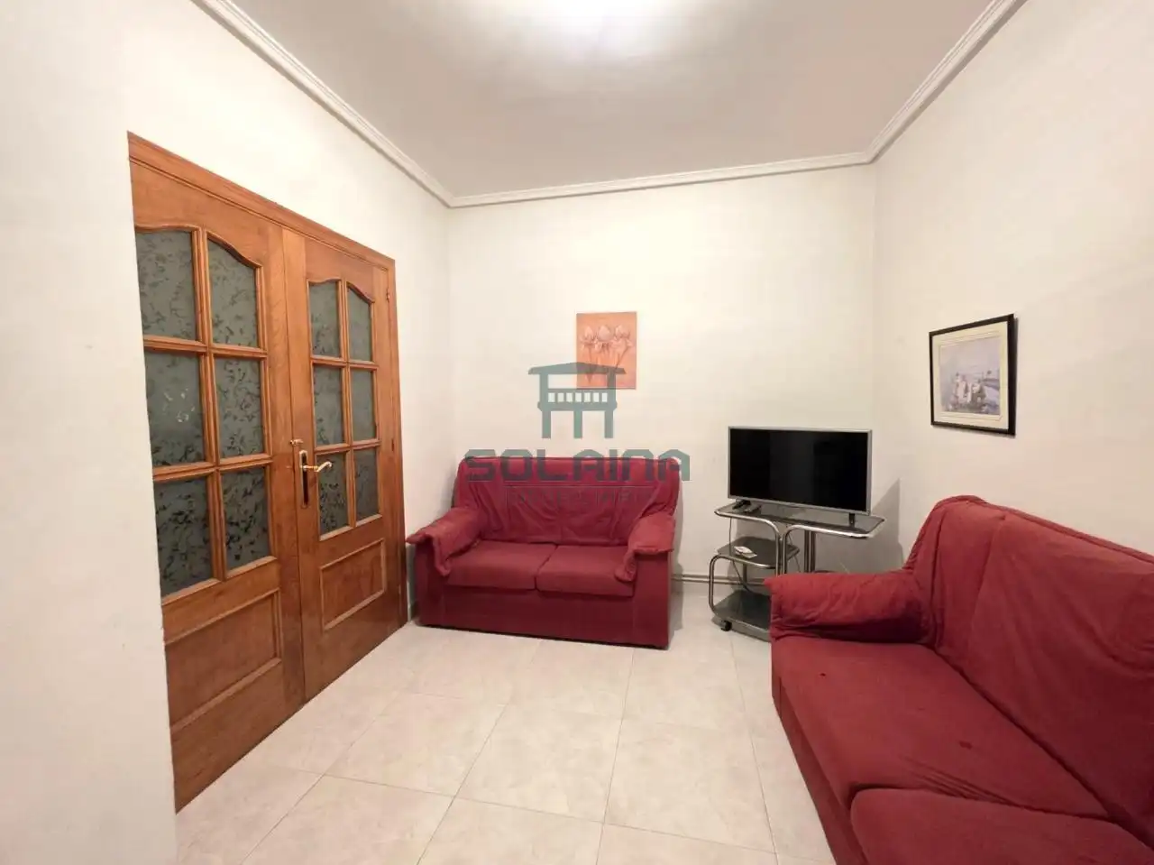 Sala de estar de Piso en venta en Ourense Capital  con Calefacción y Trastero