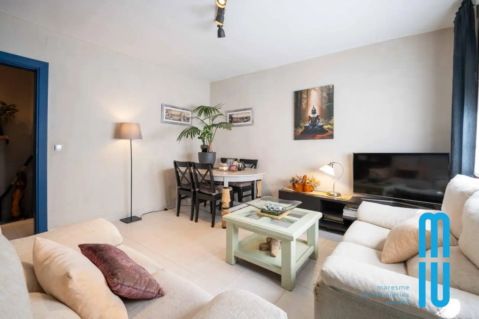 Sala de estar de Piso en venta en Mataró