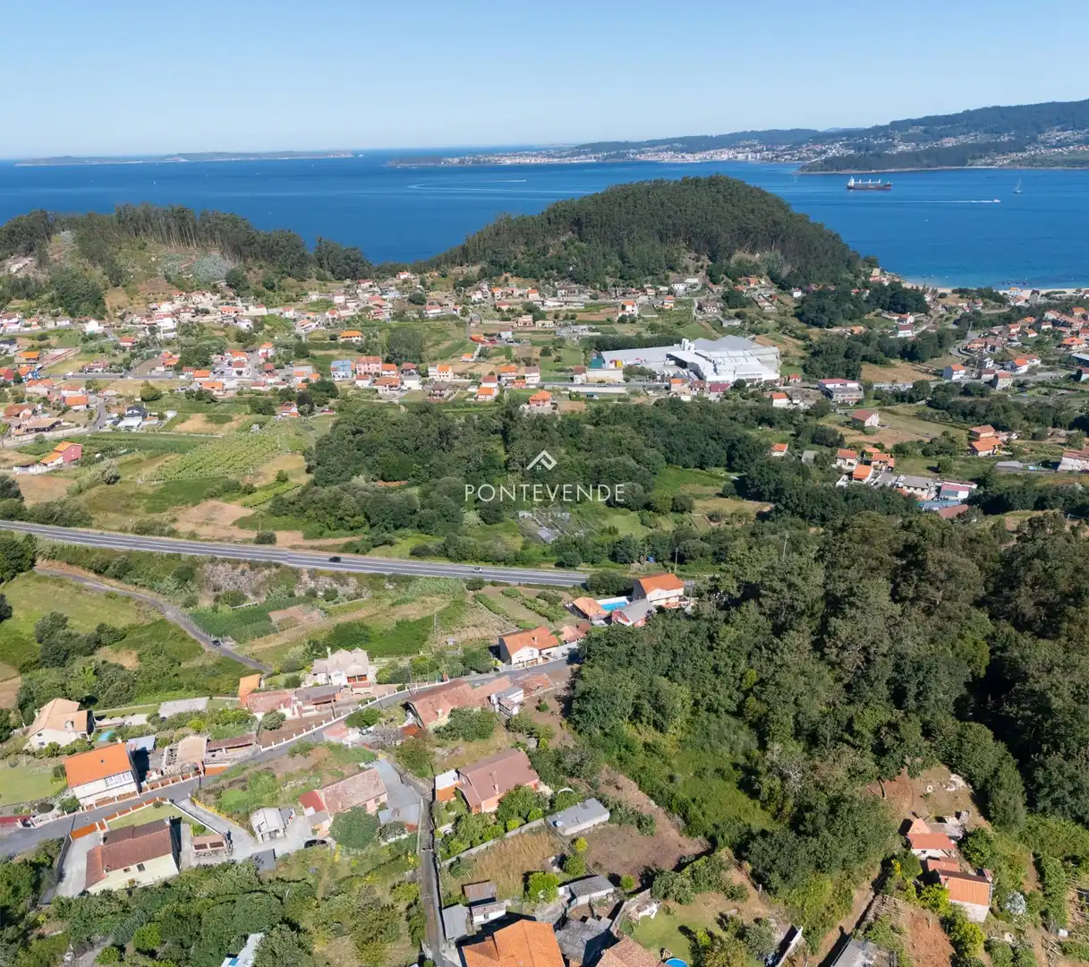 Vista exterior de Casa o chalet en venta en Marín con Terraza y Trastero