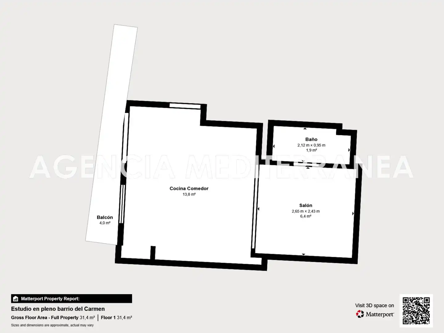 Piso en venta en Valencia con Aire acondicionado, Calefacción y Parquet
