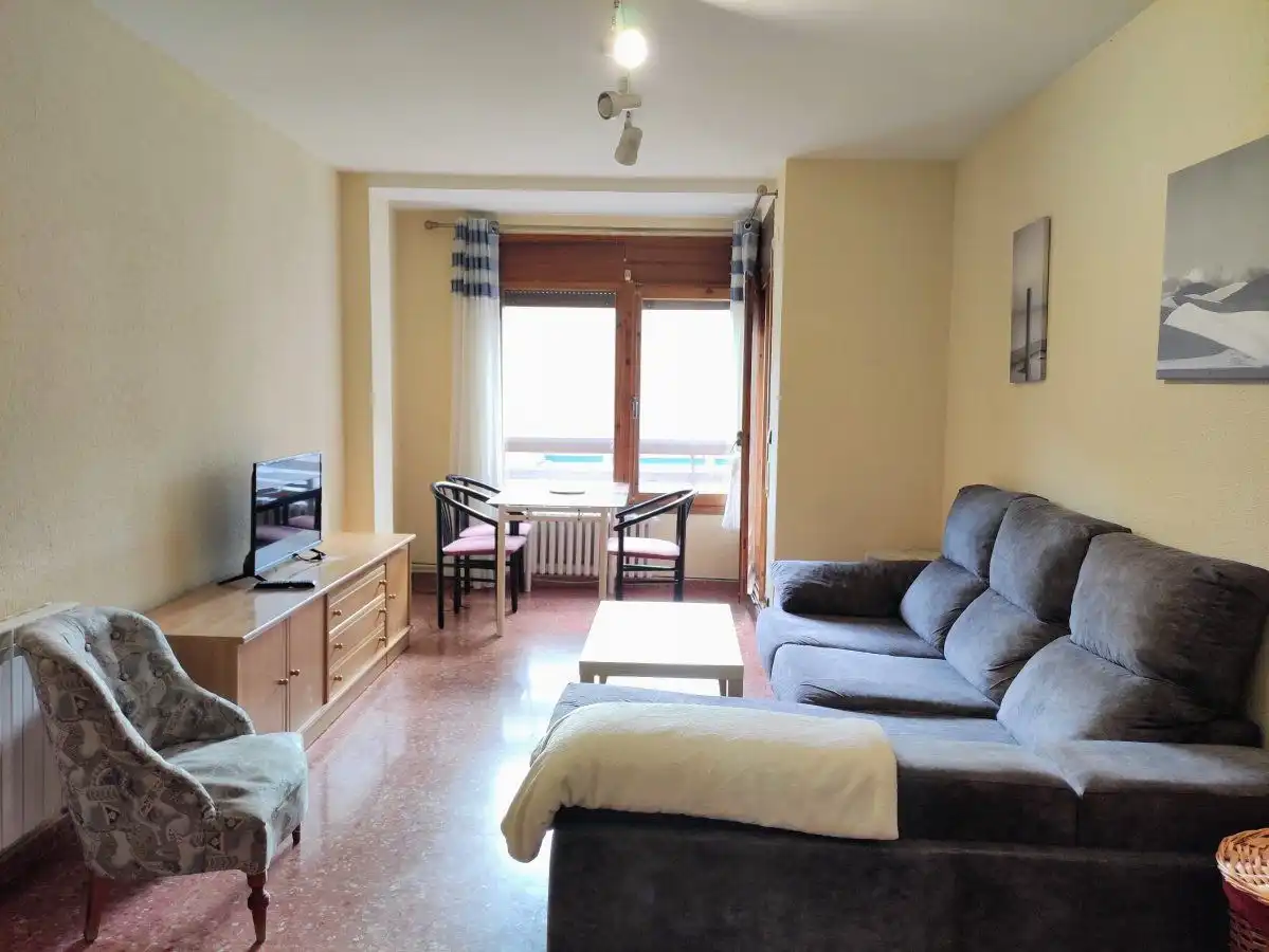 Living room of Flat for sale in Aínsa-Sobrarbe  with Heating, Terrace and Storage room