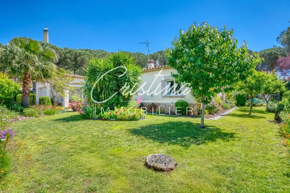 Jardí de Casa o xalet en venda en Santa Cristina d'Aro amb Calefacció, Jardí privat i Terrassa
