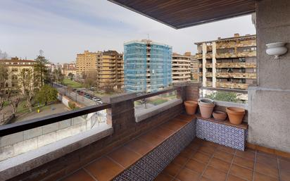 Terrace of Flat for sale in Gijón   with Heating, Parquet flooring and Terrace