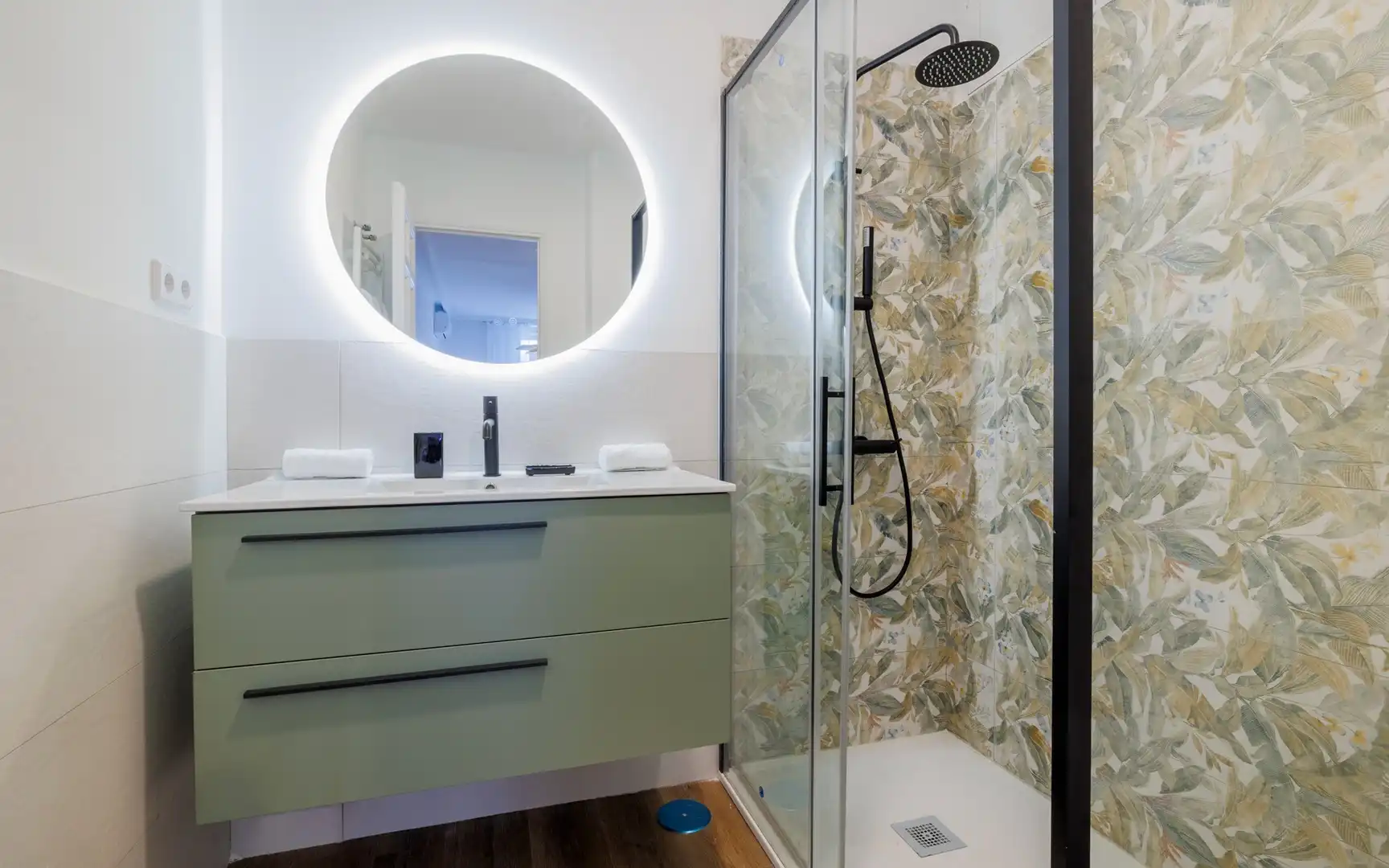 Baño de Piso de alquiler en Madrid con Aire acondicionado, Calefacción y Amueblado