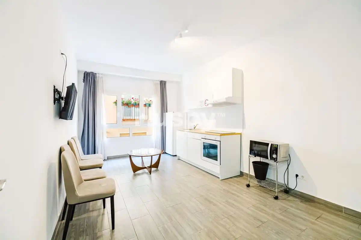 Wohnzimmer von Büro zur Miete in Málaga mit Heizung