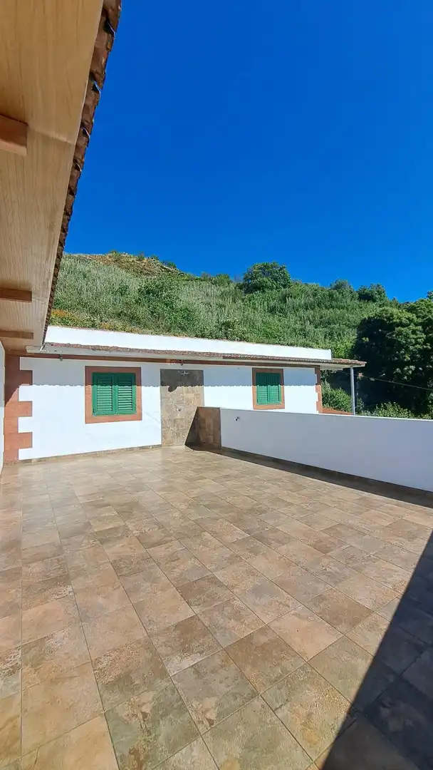 Außenansicht von Haus oder Chalet zur Miete in Valleseco mit Privatgarten und Balkon