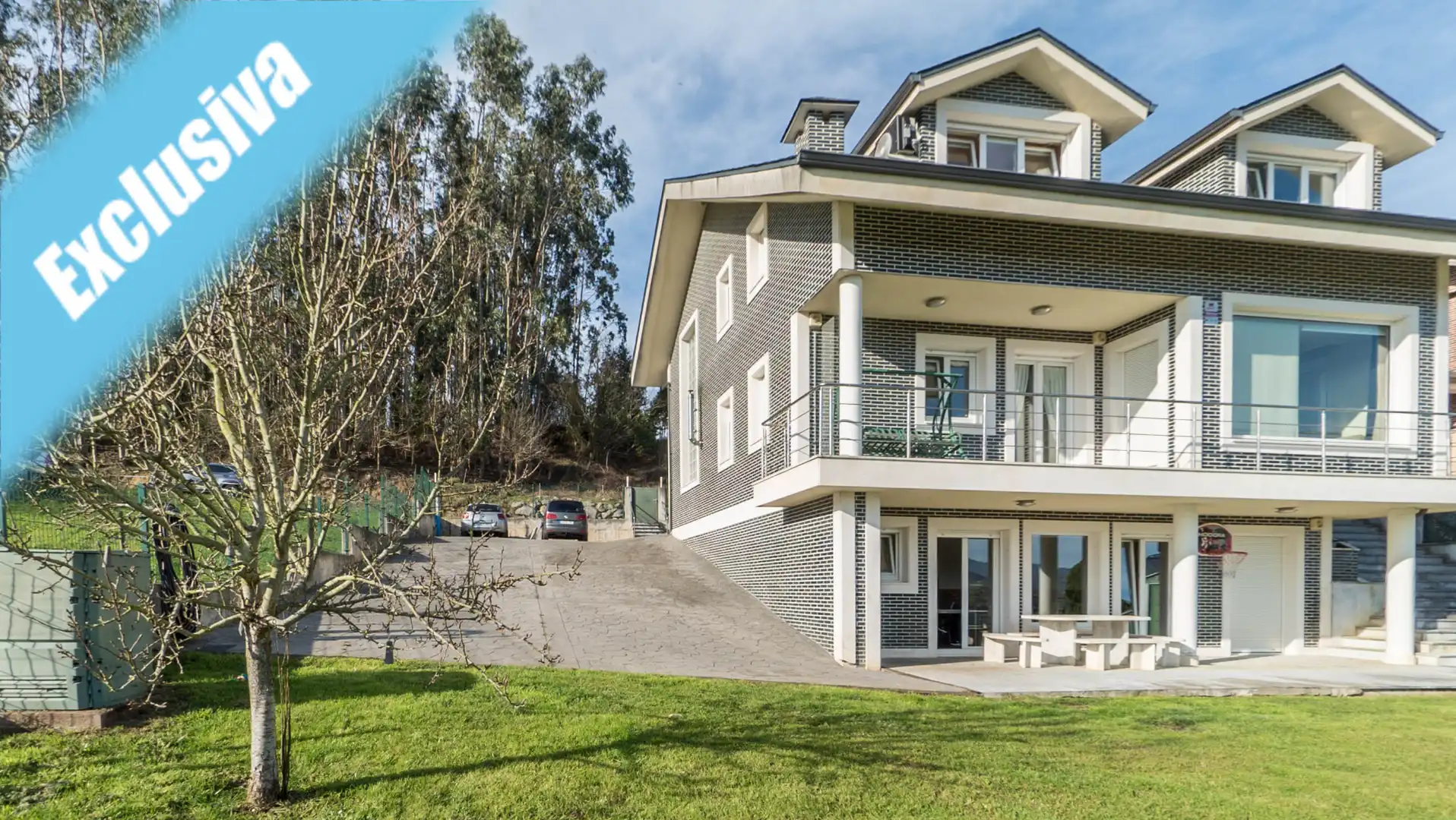 Exterior view of Houses for sale in Bárcena de Cicero  with Air Conditioner, Heating and Private garden