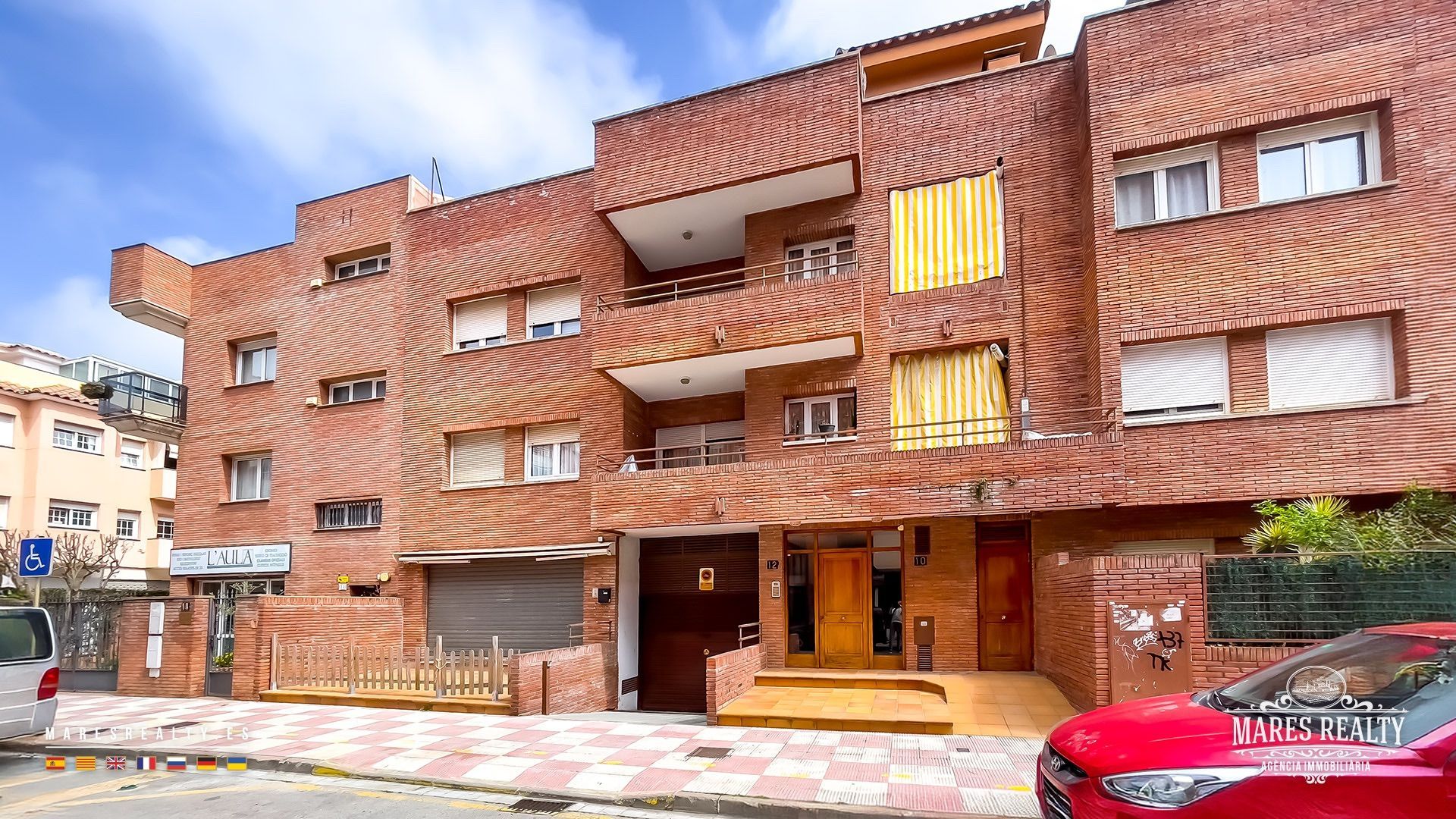 Vista exterior de Pis en venda en Lloret de Mar amb Aire condicionat, Calefacció i Jardí privat