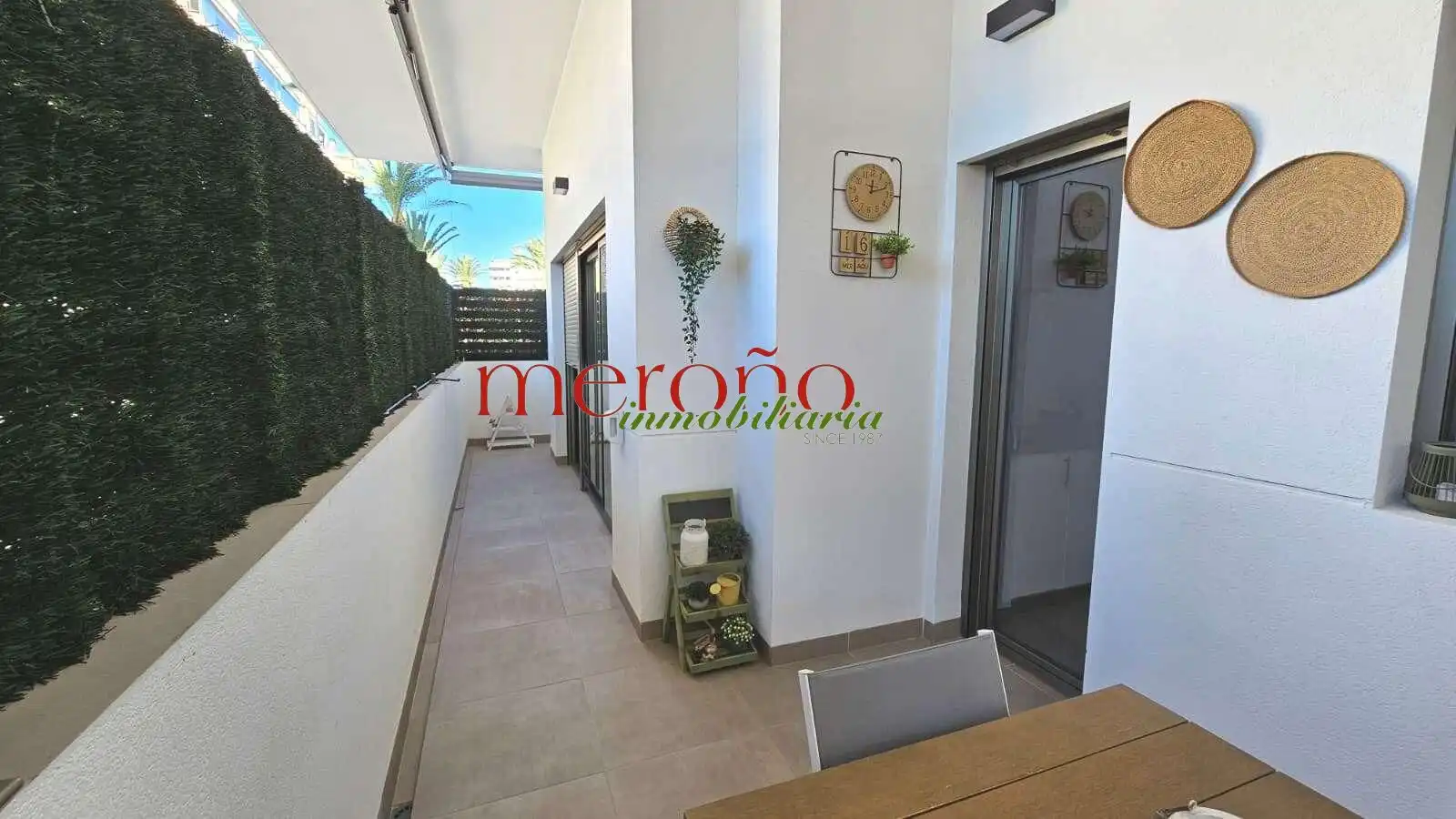 Terraza de Planta baja en venta en Elche / Elx con Aire acondicionado, Terraza y Piscina comunitaria