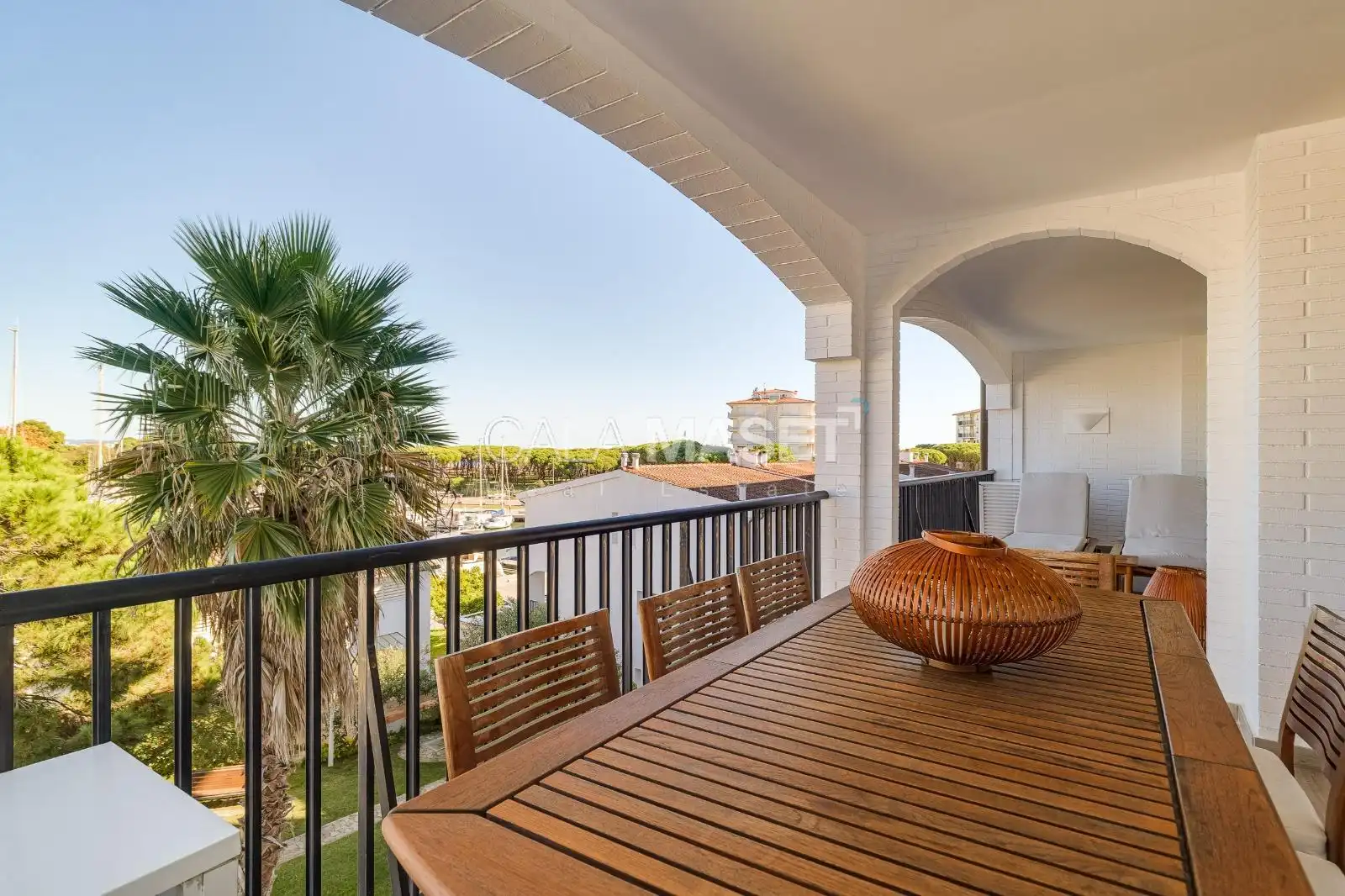 Terrassa de Dúplex en venda en Castell d'Aro, Platja d'Aro i s'Agaró amb Calefacció, Jardí privat i Piscina