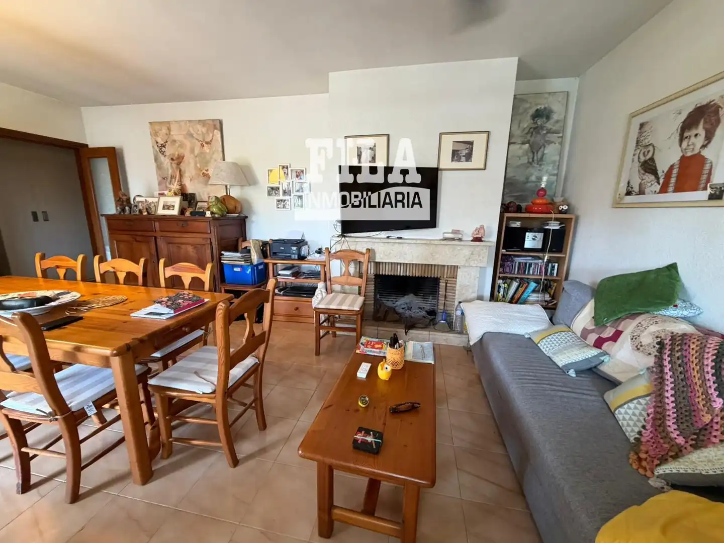 Living room of Houses for sale in Els Masos - Els Garrofers