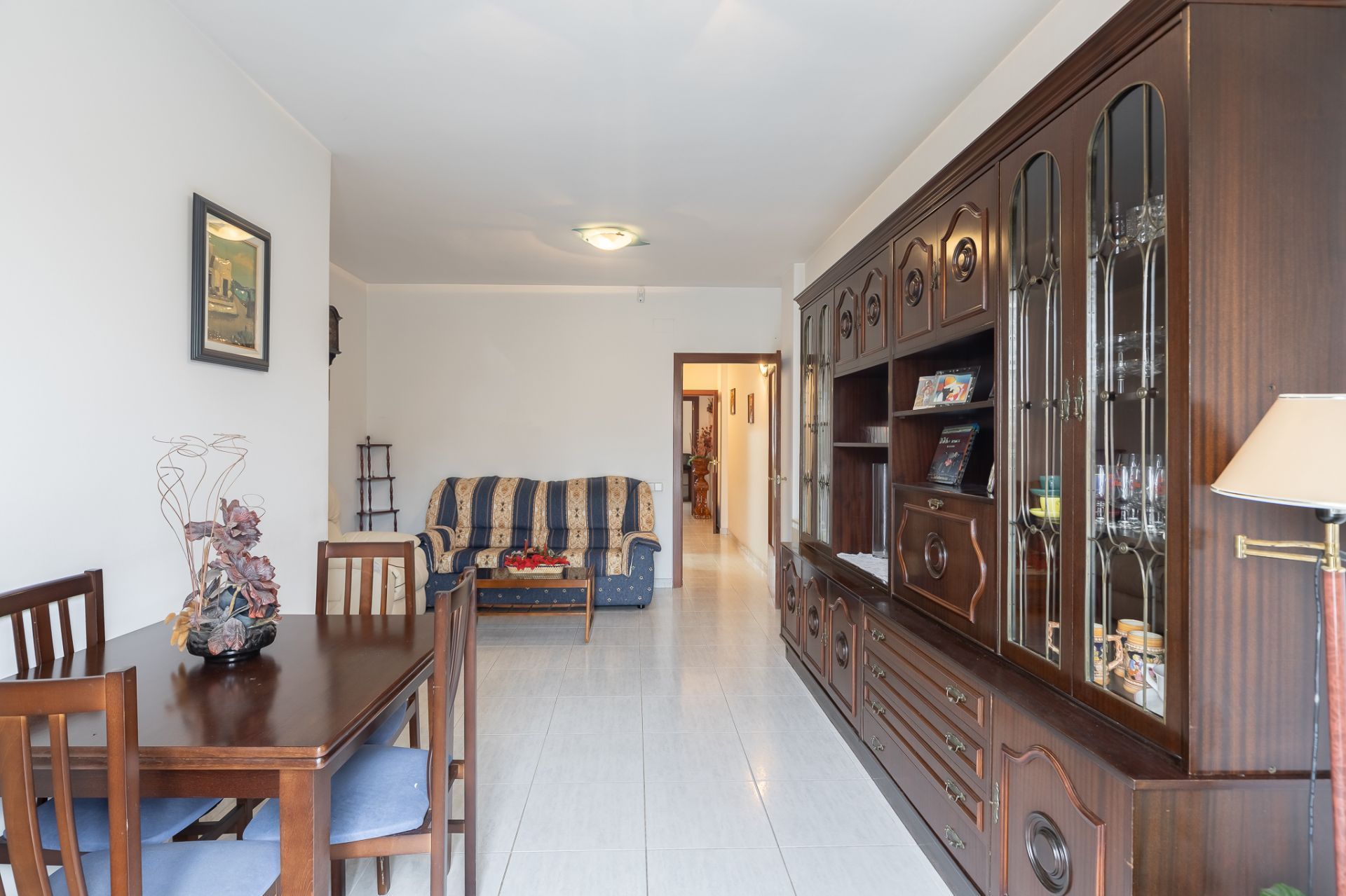 Sala d'estar de Àtic en venda en Santa Coloma de Gramenet amb Calefacció