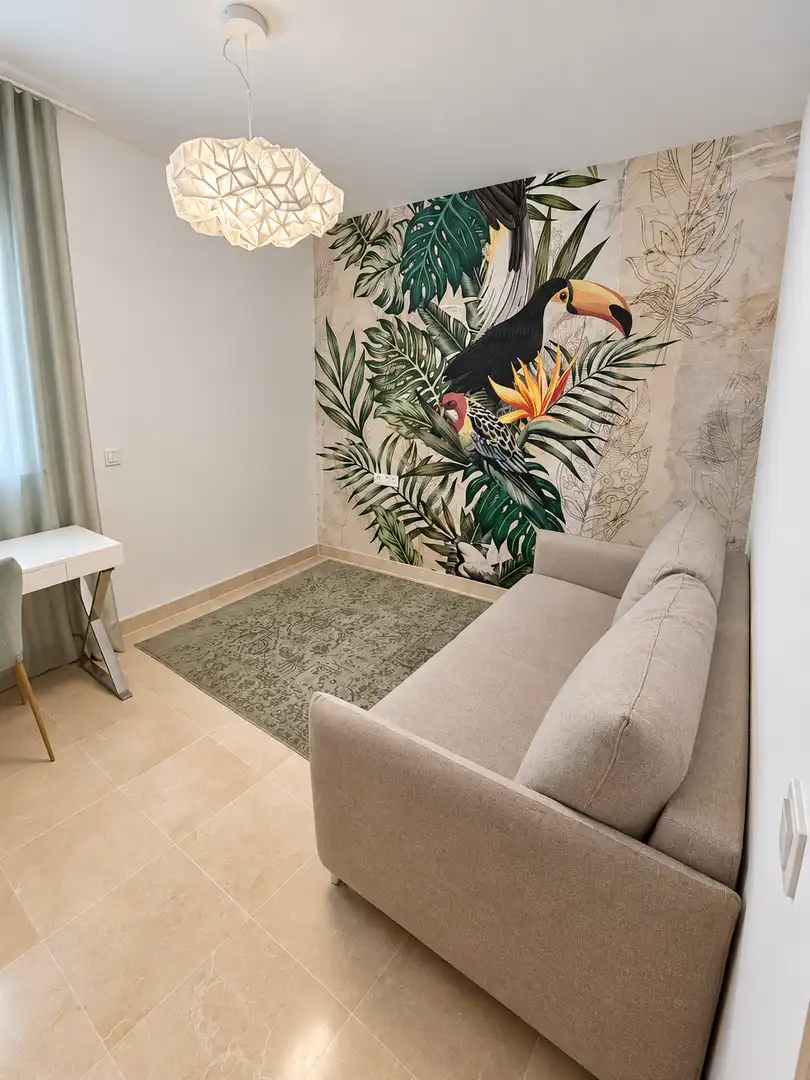 Sala d'estar de Dúplex de lloguer en Los Arqueros - Puerto del Almendro