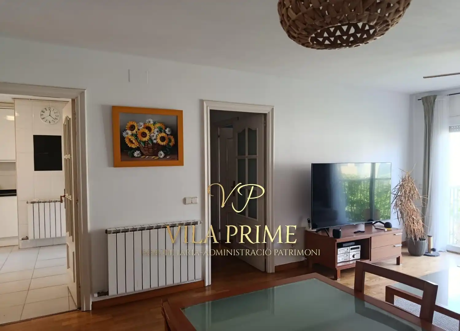 Sala de estar de Piso en venta en Mataró con Calefacción, Terraza y Trastero
