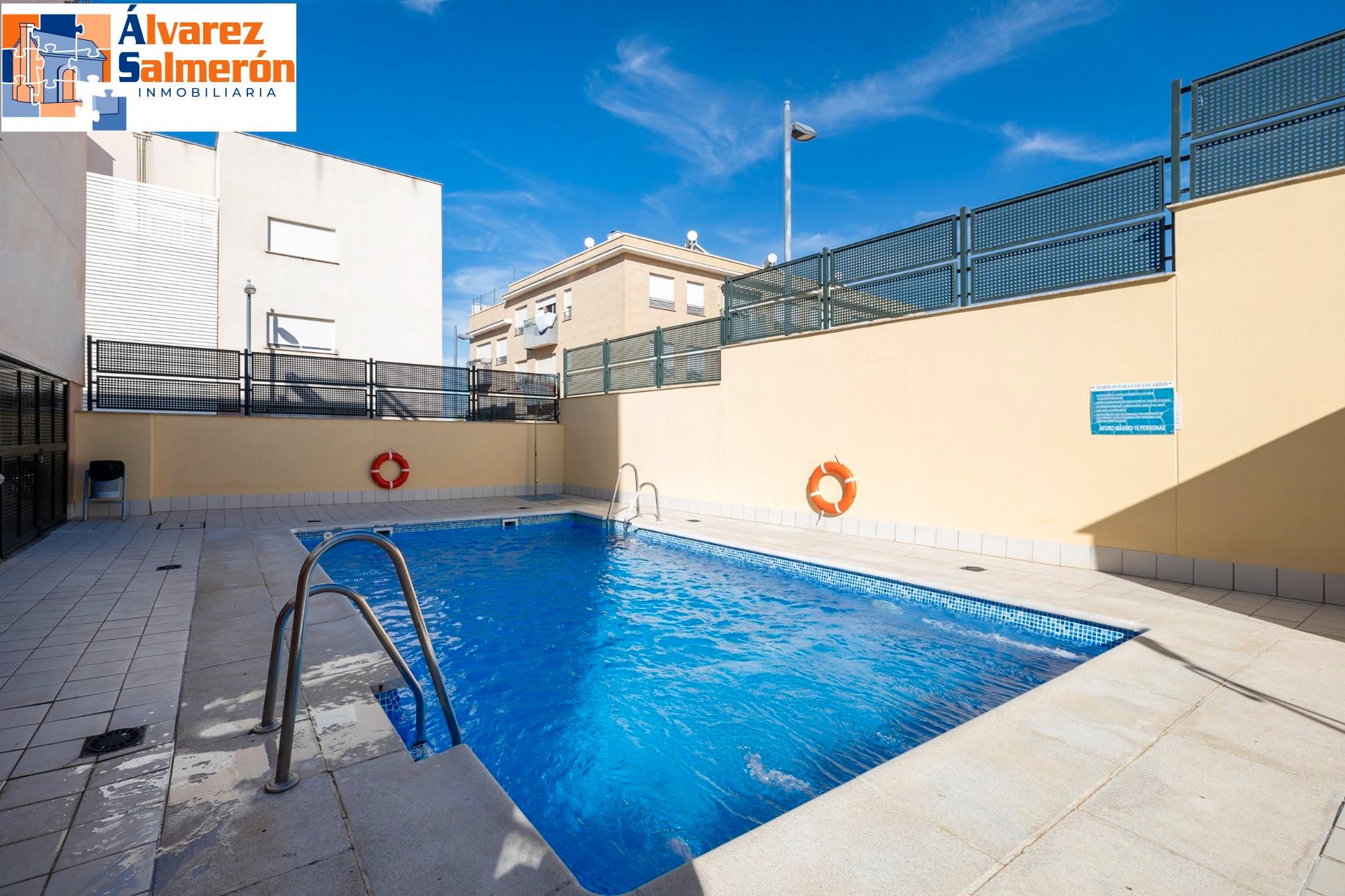 Swimming pool of Flat for sale in Las Gabias  with Air Conditioner, Storage room and Community pool