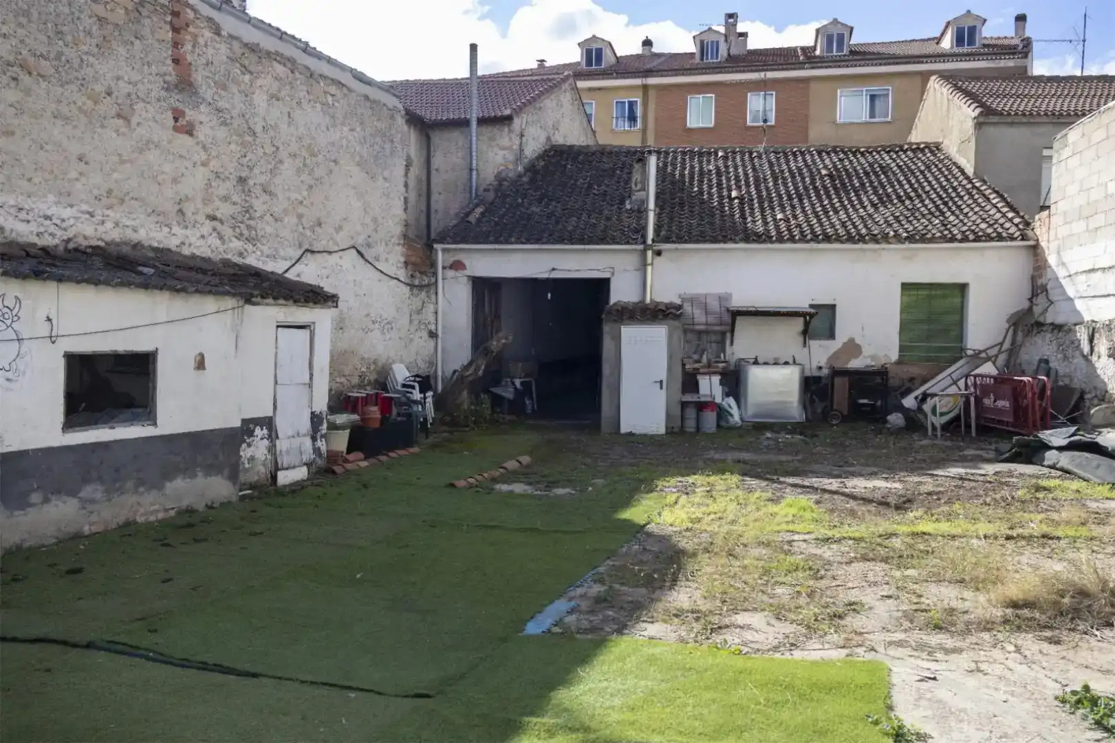 Jardín de Planta baja en venta en Cantalejo con Trastero